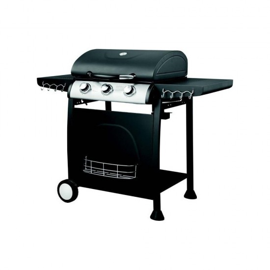 UNIMAC Ψησταριά (BBQ) Υγραερίου με 3 Καυστήρες 661312 εως 6 ΑΤΟΚΕΣ ΔΟΣΕΙΣ