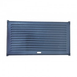 UNIMAC 661389 Πλάκα μαντεμένια για BBQ υγραερίου 395x210 mm 