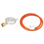 UNIMAC Σετ ρυθμιστής αερίου με σωλήνα 80 cm και 2 σφιγκτήρες  661062