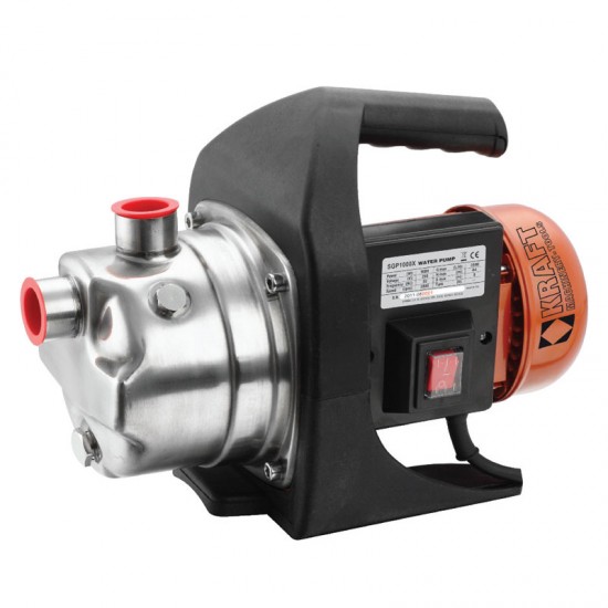 KRAFT SGP1200X Αντλία Επιφανείας Inox ΕΩΣ 6 ΑΤΟΚΕΣ ΔΟΣΕΙΣ KRAFT SGP1200X Αντλία Επιφανείας Inox ΕΩΣ 6 ΑΤΟΚΕΣ ΔΟΣΕΙΣ