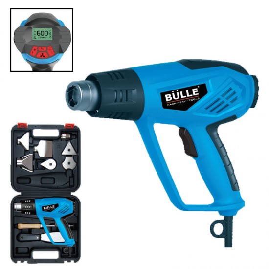 BULLE JS-HG12D Πιστόλι Θερμού Αέρα  2000W με Οθονη