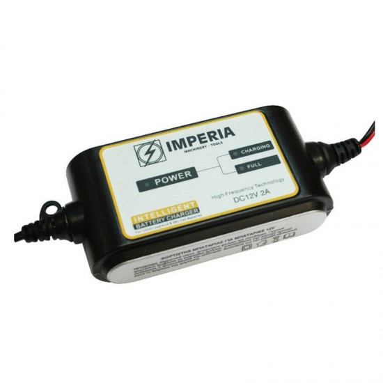 IMPERIA Φορτιστής Συντηρητής Μπαταρίας DC 12V 2A 60121 IMPERIA Φορτιστής Συντηρητής Μπαταρίας DC 12V 2A 60121