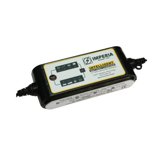 IMPERIA Φορτιστής Συντηρητής Μπαταρίας DC 6-12v 4A 60122