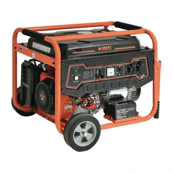 KRAFT Ηλεκτρογεννήτρια Βενζ. LT6500E εως 12 ΑΤΟΚΕΣ ΔΟΣΕΙΣ