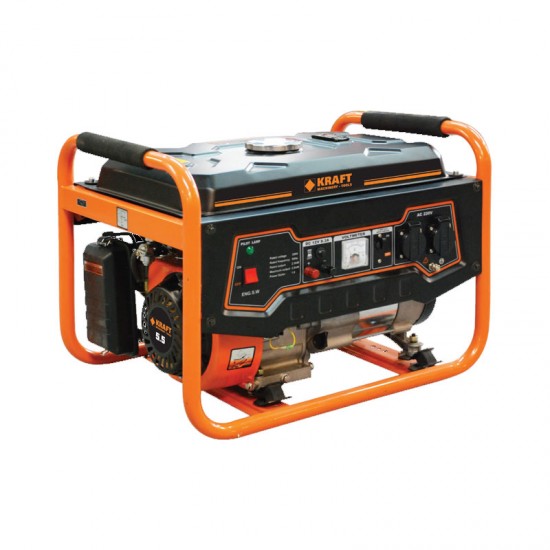 KRAFT Ηλεκτρογεννήτρια Βενζ. 230V  2500WATT LT3600 εως 6 ΑΤΟΚΕΣ ΔΟΣΕΙΣ
