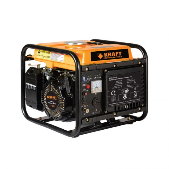 KRAFT Ηλεκτρογεννήτρια Βενζ. YK1500i εως 12 ΑΤΟΚΕΣ ΔΟΣΕΙΣ