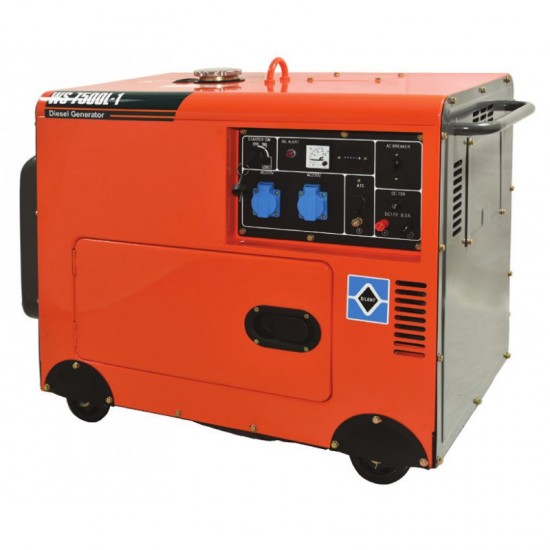 KRAFT WS 8500L-1  Ηλεκτρογεννήτρια Πετρελαίου 6500Watt (63776) εως 12 ΑΤΟΚΕΣ ΔΟΣΕΙΣ