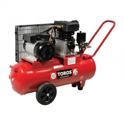 TOROS Αερ/στης 50Lt/3HP με Ιμάντα ZA65-50 εως 6 ΑΤΟΚΕΣ ΔΟΣΕΙΣ