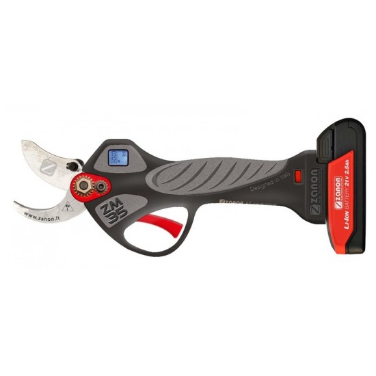 ZANON ZM-35 Ψαλίδι κλαδέματος 35mm με 2 μπαταρίες 2.5Ah