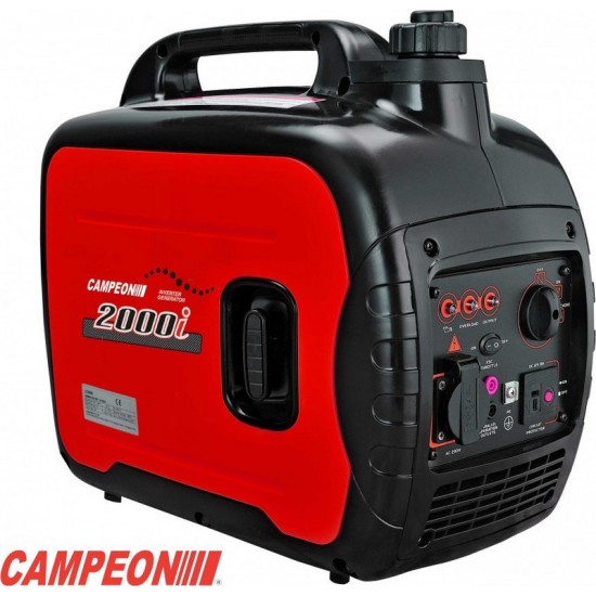 CAMPEON LC-2000i Φορητή Γεννήτρια Βενζίνης 1.8Kva Inverter Αθόρυβη ΕΩΣ 12 ΑΤΟΚΕΣ ΔΟΣΕΙΣ CAMPEON LC-2000i Φορητή Γεννήτρια Βενζίνης 1.8Kva Inverter Αθόρυβη ΕΩΣ 12 ΑΤΟΚΕΣ ΔΟΣΕΙΣ