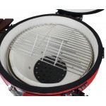 ΨΗΣΤΑΡΙΑ ΚΑΡΒΟΥΝΟΥ BBQ7000 KAMADO 61cm  037613  ΕΩΣ 12 ΑΤΟΚΕΣ ΔΟΣΕΙΣ