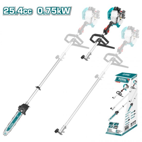 TOTAL ΒΕΝΖΙΝΟΚΙΝΗΤΟ ΚΟΝΤΑΡΟΠΡΙΟΝΟ 25.4cc TMT52511 ΕΩΣ 6 ΑΤΟΚΕΣ ΔΟΣΕΙΣ