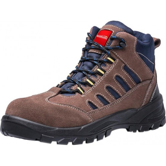 BORMANN DENVER Μποτάκια εργασίας suede χωρίς μέταλλο S0 No 40-46 BORMANN DENVER Μποτάκια εργασίας suede χωρίς μέταλλο S0 No 40-46