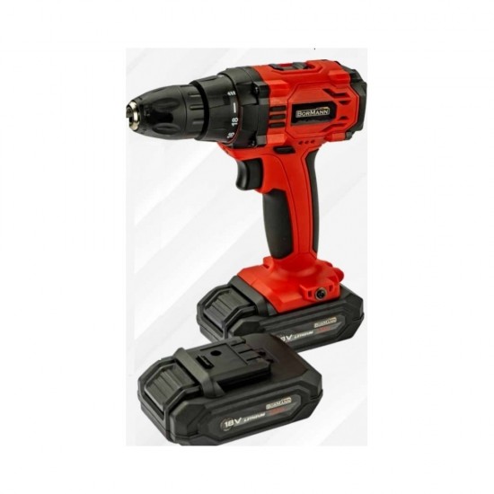 BORMANN BCD2330 Δραπανοκατσάβιδο Μπαταρίας 18V 2x1.3Ah 028147