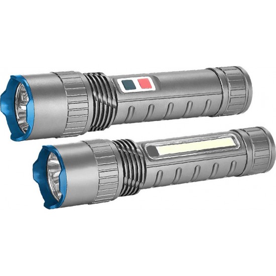 BORMANN BPR6010 Φακός επαναφορτιζόμενος διπλής λειτουργίας 029984 BORMANN BPR6010 Φακός επαναφορτιζόμενος διπλής λειτουργίας 029984