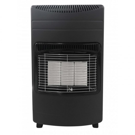 ΒΟΡΜΑΝΝ BEH8500 Θερμάστρα σομπα  υγραερίου 4200W δαπέδου μαύρη 030355