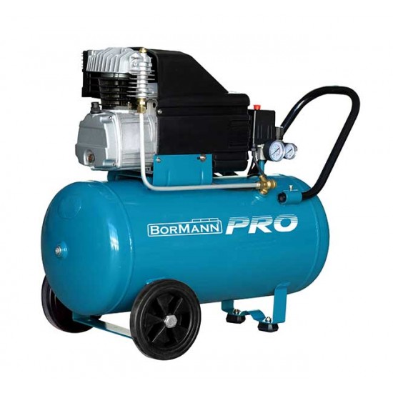 BORMANN BAT5030 Αεροσυμπιεστής Μονομπλόκ με λάδι 50lt 2.5 HP 030805 εως 6 ΑΤΟΚΕΣ ΔΟΣΕΙΣ