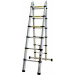 BORMANN BHL5710 Τηλεσκοπική Σκάλα Αλουμινίου 12 Σκαλιών 034858 έως 6 ΑΤΟΚΕΣ ΔΟΣΕΙΣ