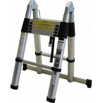 BORMANN BHL5710 Τηλεσκοπική Σκάλα Αλουμινίου 12 Σκαλιών 034858 έως 6 ΑΤΟΚΕΣ ΔΟΣΕΙΣ