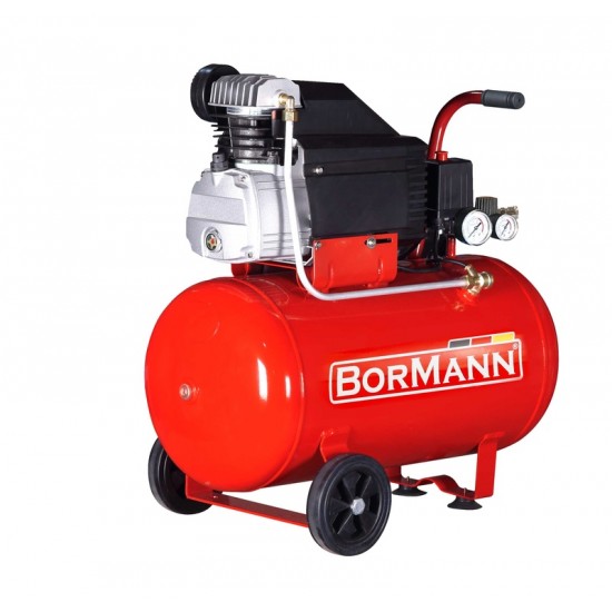 BORMANN BAT5010 Αεροσυμπιεστής μονομπλοκ 2Hp 50Lt 188Lt/min 030782 εως 6 ΑΤΟΚΕΣ ΔΟΣΕΙΣ