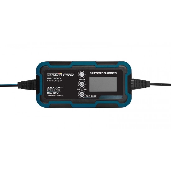BORMANN BBC4010 ΦΟΡΤΙΣΤΗΣ-ΣΥΝΤΗΡΗΤΗΣ AYTOKINHTOY 037224 6/12V - 3,5A
