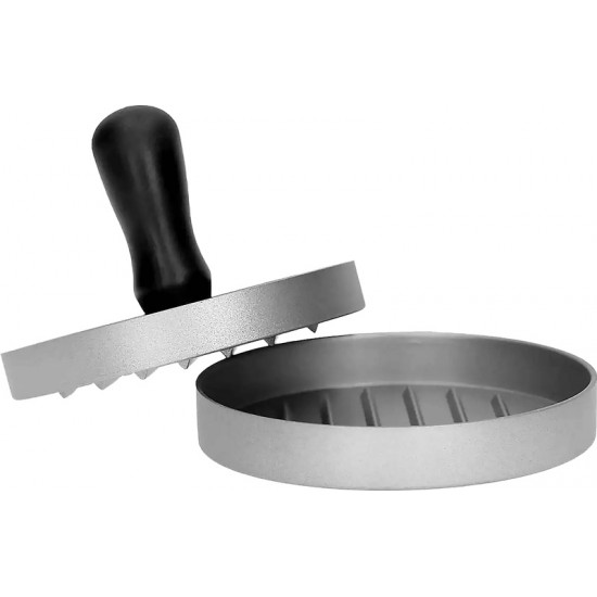 BORMANN BBQ1360 ΠΡΕΣΣΑ BURGER ΑΛΟΥΜΙΝΙΟΥ, ΑΝΤΙΚΟΛΛΗΤΙΚΗ 037972