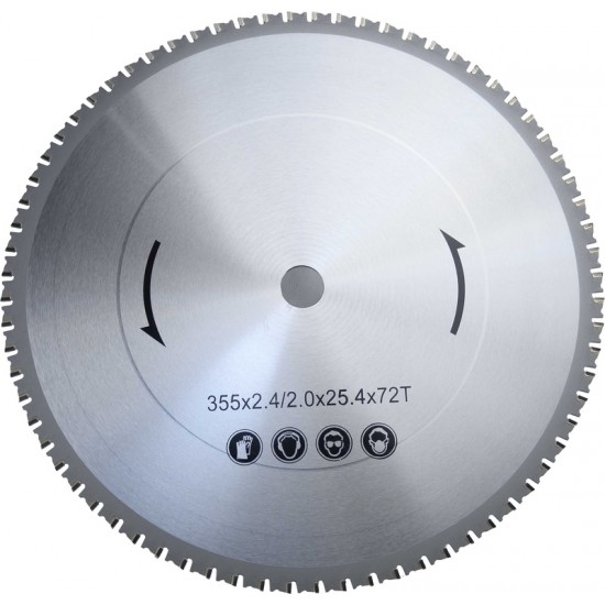 BORMANN BCS3500 Δίσκος πολλαπλών χρήσεων Ø355x25.4x2mm 030607 εως 6 ΑΤΟΚΕΣ ΔΟΣΕΙΣ