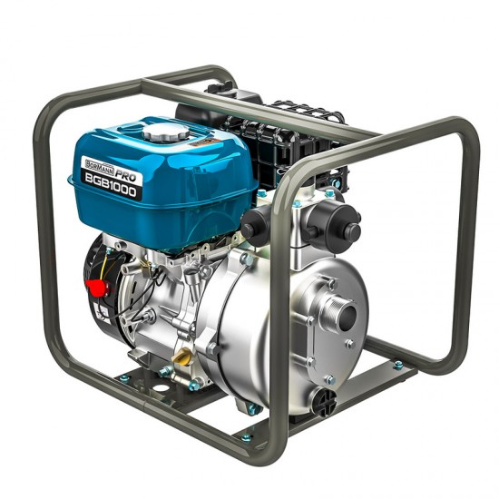 BORMANN BGB1000 Αντλία βενζινοκίνητη πυρόσβεσης 2"x2" 196cc 034476 εως 6 ΑΤΟΚΕΣ ΔΟΣΕΙΣ