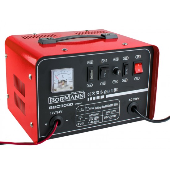 BORMANN BBC3000 Φορτιστής 12/24V 018261