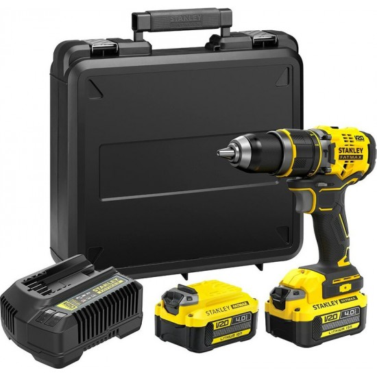  STANLEY® FATMAX® V20 BRUSHLESS 18V ΕΠΑΓΓΕΛΜΑΤΙΚΟ ΚΡΟΥΣΤΙΚΟ ΔΡΑΠΑΝΟΚΑΤΣΑΒΙΔΟ ΕΩΣ 6 ΑΤΟΚΕΣ ΔΟΣΕΙΣ