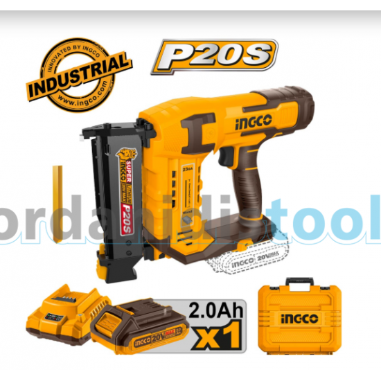 INGCO ΚΑΡΦΩΤΙΚΌ ΜΠΑΤΑΡΊΑΣ 20V LI-ION CBNLI3606 INGCO ΚΑΡΦΩΤΙΚΌ ΜΠΑΤΑΡΊΑΣ 20V LI-ION CBNLI3606