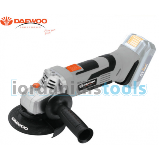 Γωνιακός τροχός 125mm / 20V Daewoo DALAG18-125-1