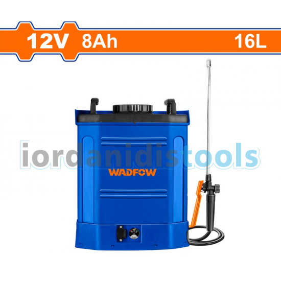 WADFOW ΨΕΚΑΣΤΗΡΑΣ ΠΛΑΤΗΣ ΜΠΑΤΑΡΙΑΣ 12V / 16Lit (WLSY1508-8) WADFOW ΨΕΚΑΣΤΗΡΑΣ ΠΛΑΤΗΣ ΜΠΑΤΑΡΙΑΣ 12V / 16Lit (WLSY1508-8)