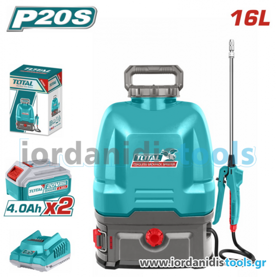 TOTAL ΕΠΑΓΓ. ΨΕΚΑΣΤΗΡΑΣ ΠΛΑΤΗΣ ΜΠΑΤ. Li-ion 20V / 4Ah / 2 ΜΠΑΤ (TSPLI201644E) TOTAL ΕΠΑΓΓ. ΨΕΚΑΣΤΗΡΑΣ ΠΛΑΤΗΣ ΜΠΑΤ. Li-ion 20V / 4Ah / 2 ΜΠΑΤ (TSPLI201644E)