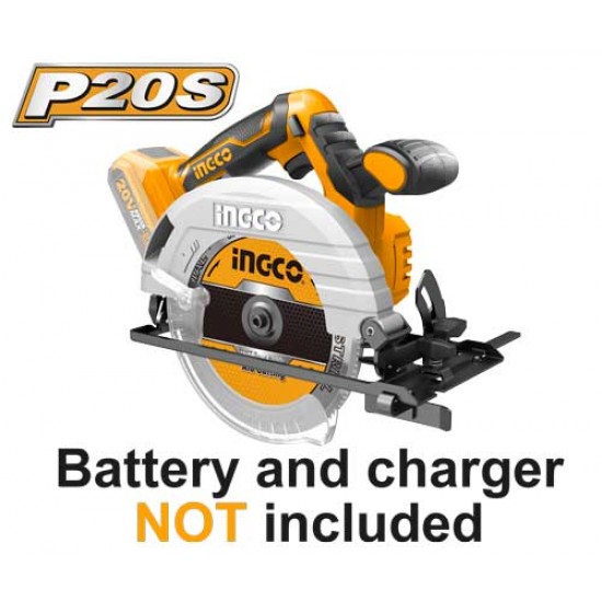 INGCO CSLI1651 Δισκοπρίονο Μπαταρίας 20V Li-Ion